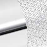 Knurled Polished Stainless Steel